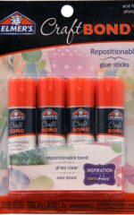 ELMER'S E4020 CraftBond Repositionable Glue Sticks