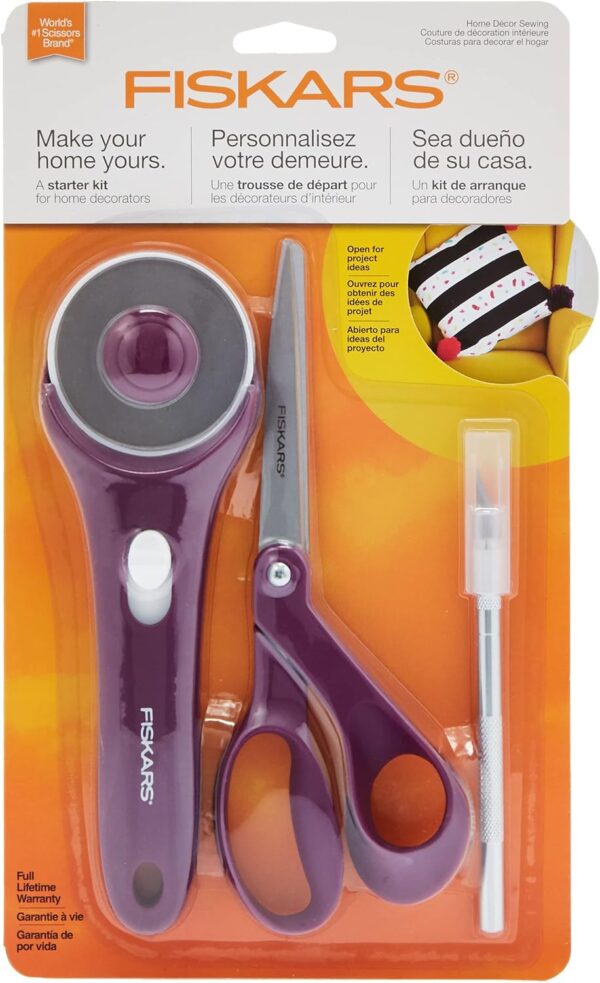 Fiskars Crafts Fiskars Home Décor Sewing Starter Kit