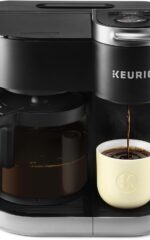 Keurig K-Duo Single Serve K-Cup Pod & Carafe Coffee Maker, Black,1470 watts