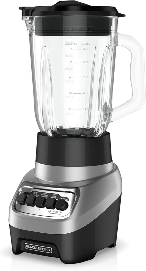 Black+Decker PowerCrush Countertop Blender BL1230SG