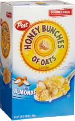 Honey Bunches of Oats with Almonds Cereal, 48-Ounce Boxes (Pack of 2)