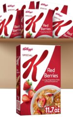 Kellogg’s Special K Cold Breakfast Cereal, Red Berries ,11.7 Oz (Pack of 6)