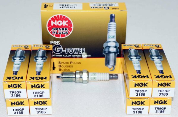 NGK # 3186 G-Power Platinum Spark Plugs TR5GP - 8 pcs