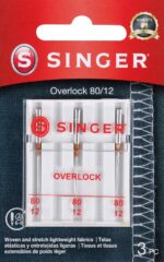 SINGER Universal Regular Point Overlock Serger Needles