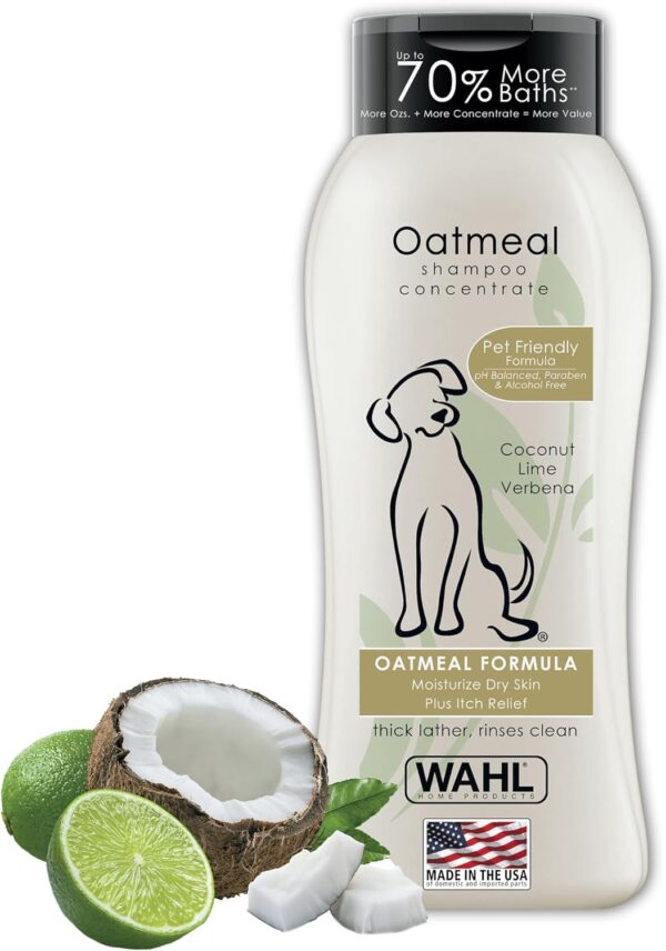 Wahl USA Dry Skin & Itch Relief Pet Shampoo for Dogs 24 Oz