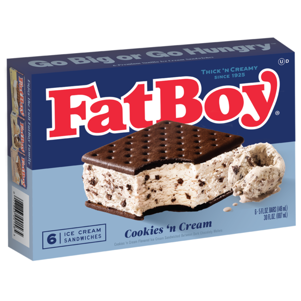 FATBOY COOKIES N’ CREAM SANDWICH