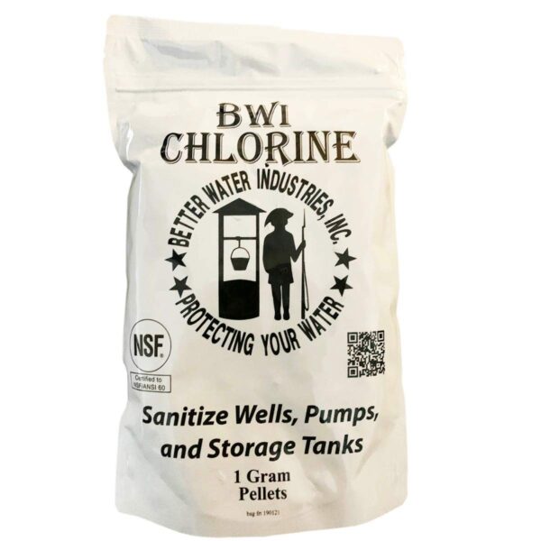 Better Water Industries (BWI) C21044 Chlorine Pellets 2.2 lbs